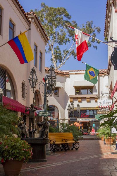 State St Barber Santa Barbara located on State Street in downtown Santa Barbara, CA